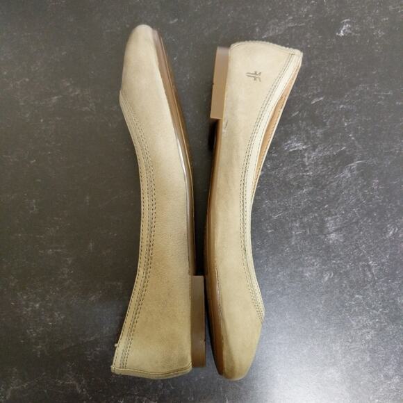 Frye Carrie Leather Flat - Size 8.5M - NWOB - Picture 3 of 8